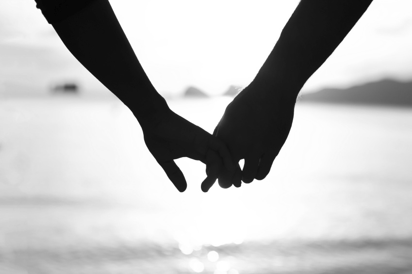 Couples holding hands
