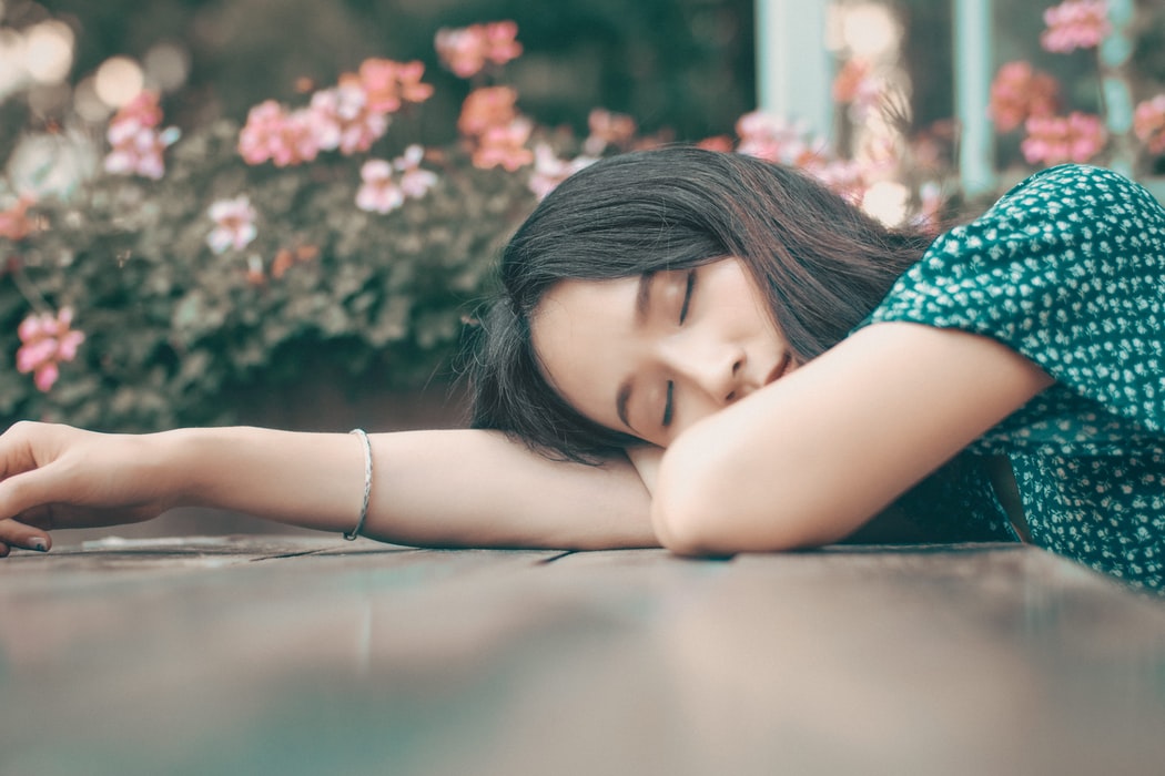 dreams expat nest women sleeping